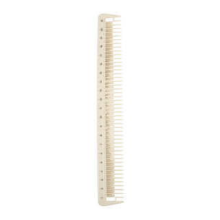 Alan Truman BM-50 Professional Cutting Comb with Measurement Scale & Dual-Tooth Design
