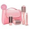 Alan Truman Big Volumiser Set for Easy Blowdrying, Curling, Waving & Blow Styling at home - Pastel Pink
