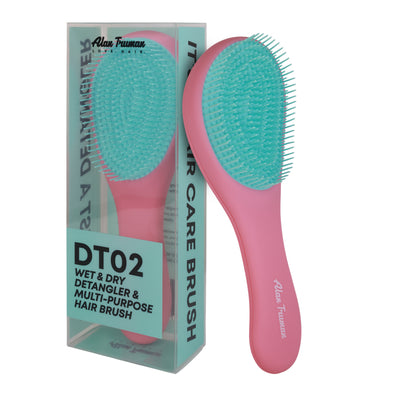 Alan Truman DT-02 Detangling Brush (Pink Blue)