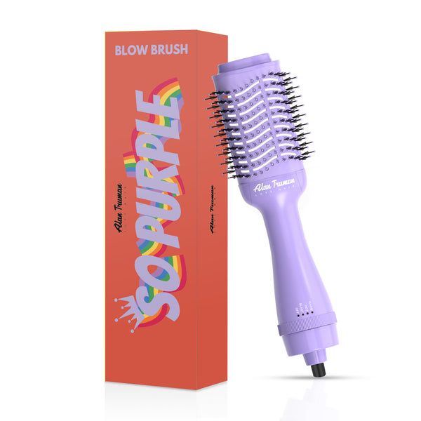 Alan Truman Pastel Purple Blow Dryer Brush