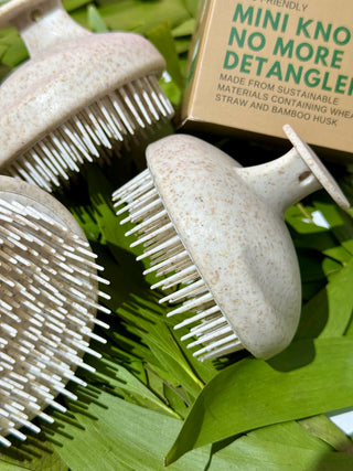 Mini Knot No More Detangler - Eco Brush