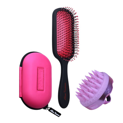 Alan Truman Wash & Detangle - 2 Step Hair Care Combo - Pink