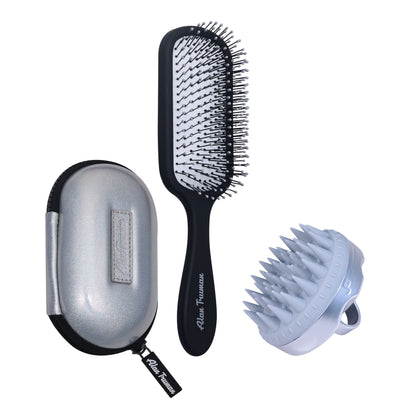Alan Truman Wash & Detangle - 2 Step Hair Care Combo - SIlver