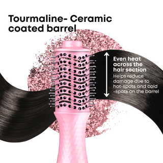 Alan Truman Pink Mini Blow Brush