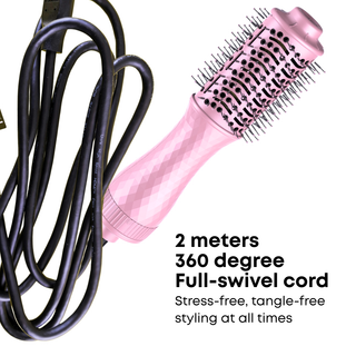 Alan Truman Pink Mini Blow Brush