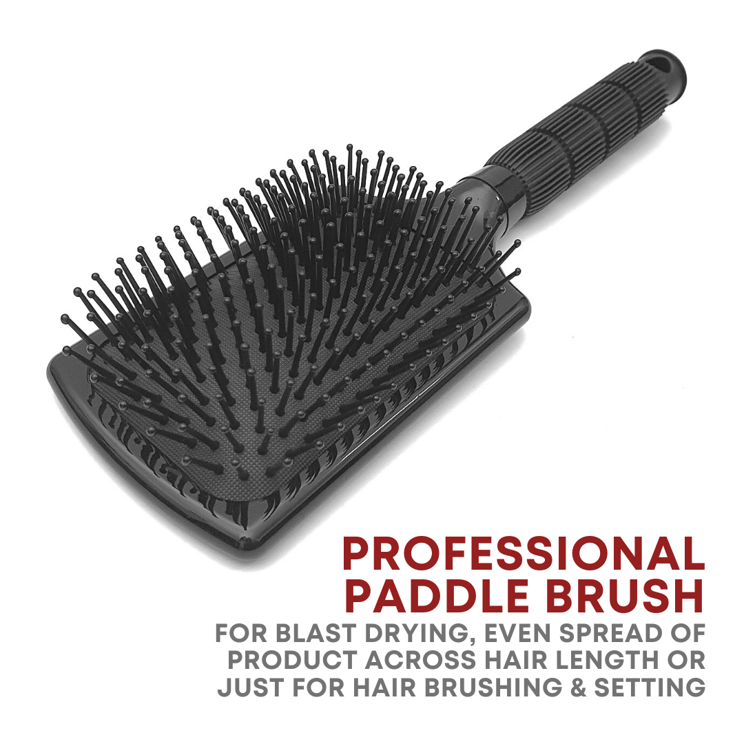Alan Truman 100% Pure Nylon Bristle Paddle Brush - Alan Truman