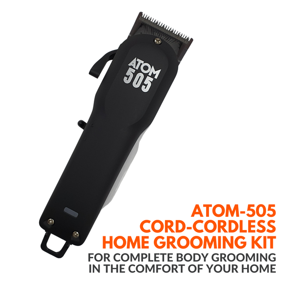 Alan Truman Atom 505 Home Grooming Kit + NT100 Nose & Ear Trimmer - Alan Truman