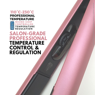 Alan Truman AT 104 Soft Pink Tourmaline Ceramic Hair Straightener